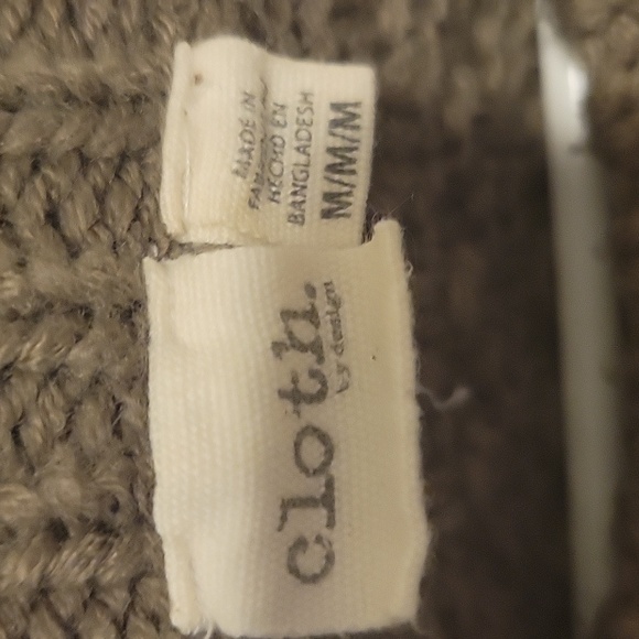 Brown, knit sweater - Picture 2 of 4